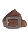 Vanzetti Leren riem 40mm Women´s Belt W90 Mid Brown bruine