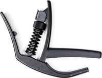 D'Addario PW-CP-10 Artist Capo voor Elektrische/Akoestische Gitaar Zwart