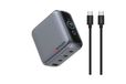 Verbatim Mini Gan-Oplader 140W 3Xusb-C 1Xusb-A