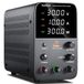 DC-voeding (0-30V, 0-10A) instelbaar, schakelvoedingen, mini hoge precisie 4-cijferige weergave met USB snellaadinterface, variabele labtafelvoeding, uitgangsknop/encoderknop