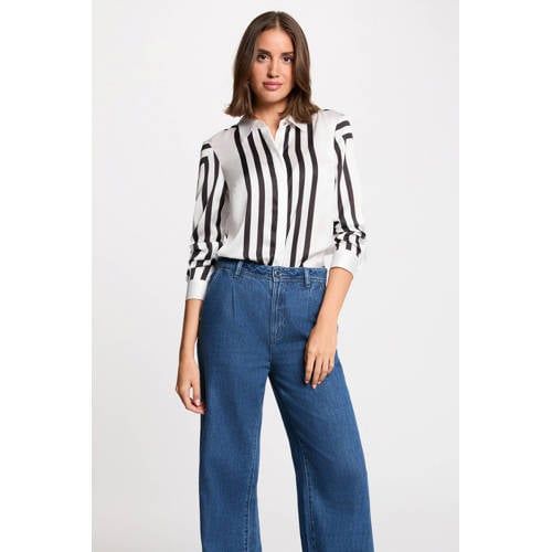 Morgan satijnen blouse wit