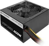 Thermaltake Litepower G2 power supply unit 450 W 24-pin ATX ATX Zwart