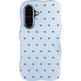 Selencia Vivid Wavy Backcover met MagSafe voor de Samsung Galaxy A57 (5G) - Happy Dots Digital Sky