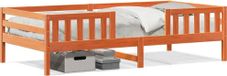 Prolenta Maison Exclusive - Massief houten bed zonder matras, warmbruin, 90x200 cm, grenenhout