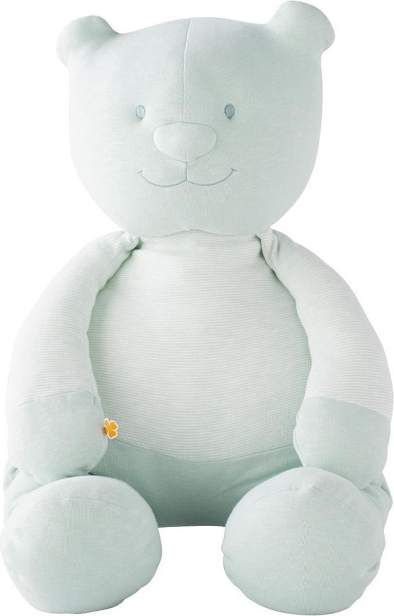 Noukie's Knuffel Noukie's Nouky Junior 70 Cm Bio-katoen Mintgroen