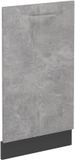 Vicco R-Line Vaatwasserfrontpaneel – 45 cm zonder werkblad Beton