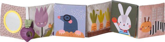 Taf Toys Urban Garden Pram Book - Babyboekje - 0+ maanden - Polyester - Multi