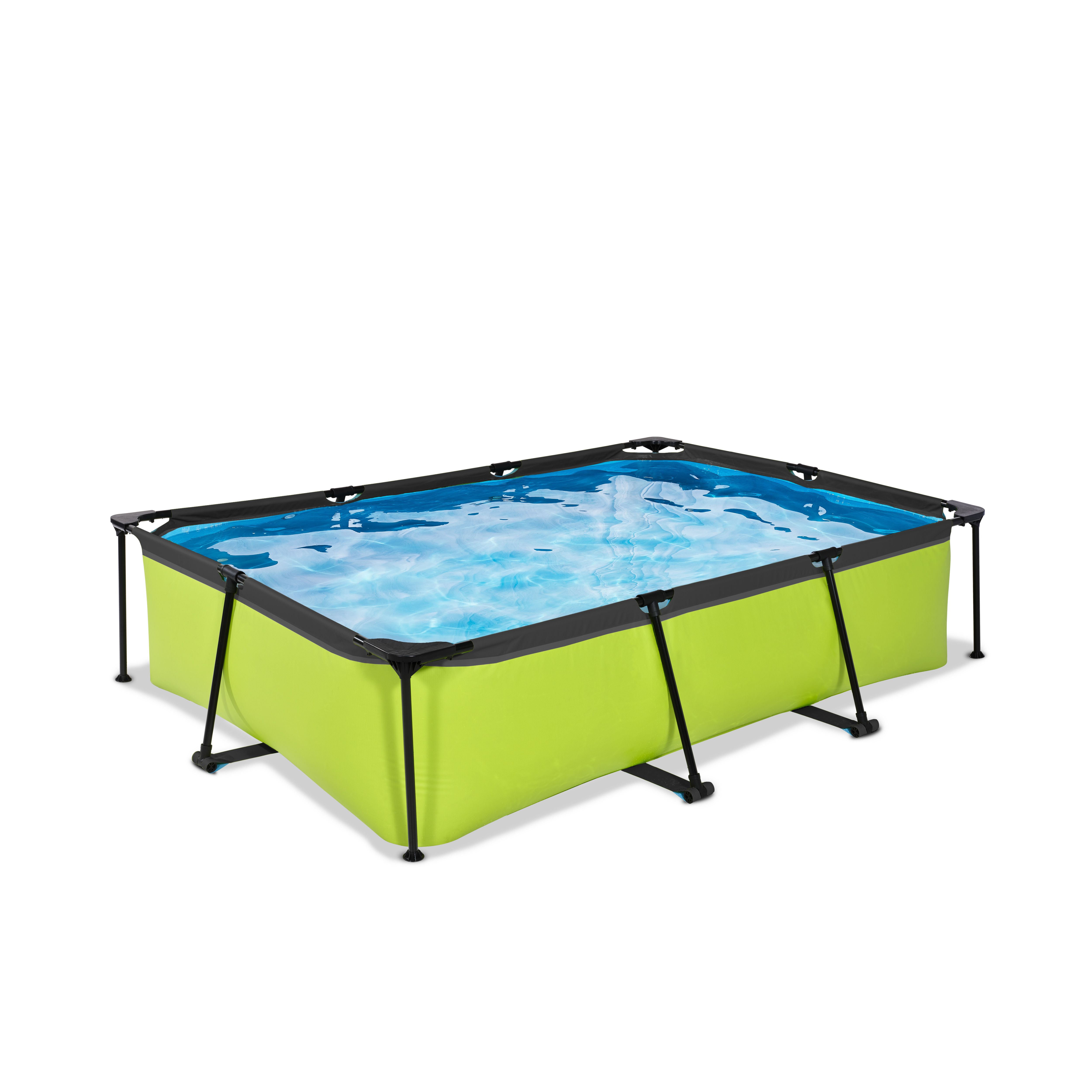 EXIT Lime Zwembad - 300x200x65cm - Groen - Met Filterpomp
