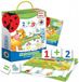 Jeu de mathématiques magnétique pour enfants - Cartes et puzzles sur le thème de la rose des vents