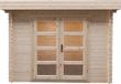 Intergard Houten tuinhuisje Modern platdak 300x250cm / 28mm