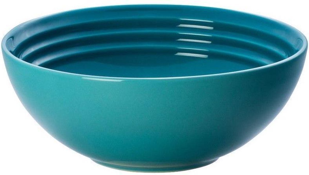 Le Creuset Steengoed Ramekin met rechte wand, stapelbaar, 200 ml, Teal