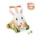 Janod - Lapin en bois - Chariot multi-activités - Trotteur