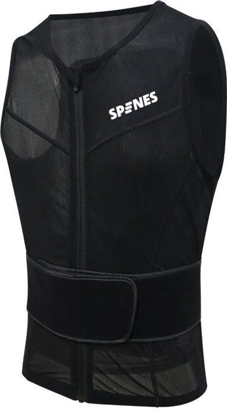 SPINES - Original Rugbeschermer - Wintersport Protectie - Zwart - L