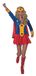 Wilbers Wonder Supergirl kostuum - Maat 38