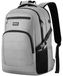 Elzusha - Sac à dos pour hommes avec compartiment pour ordinateur portable et grand espace de rangement