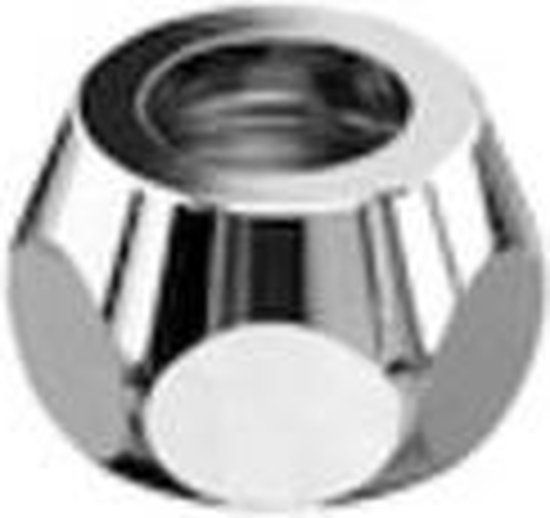 Schell klemkoppeling 3/8x10mm chroom