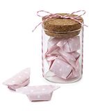 Mopec ID150.02 voorraadpot en 5 roze snoepjes, 4,5 x 6,5 cm, 12 stuks