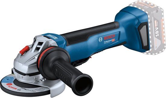 Bosch Professional GWS 18V-10 P Accu Haakse Slijper 125mm 18V Basic Body - 06019J4100