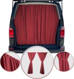 VW Grand California H2 achterklep rideaux rouge