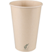 Depa Milkshakebeker Bamboepapier + PE 400ml 16oz Ø90mm Lichtbruin 1000 stuks