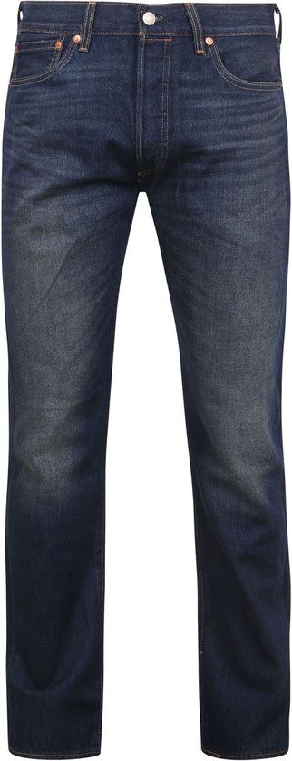Levi's 501 Jeans Indigo Blauw - Heren - Maat W36/L32