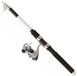 Daiwa Sensor Tele+q830fm Combo Spinning Noir 1.80 m / 20-60 g