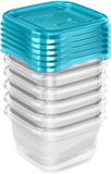 Keeeper Fredo Fresh Vershouddozen Transp/blauw Set 3