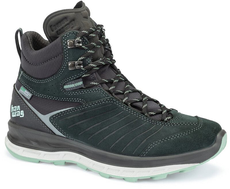 Hanwag Blueridge ES Schoenen Dames - petrol/grijs - Maat 37