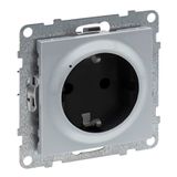 LEGRAND SEANO met Netatmo aangesloten stopcontact, meting van het stroomverbruik, schroeven of spreidklauwen, automatische steekklemmen, led-display, Smart Home, 16 A, 3680 W, aluminium
