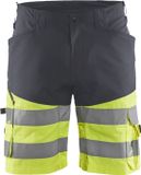 Blåkläder Short met stretch High Vis 1541-1811 - Medium Grijs/High Vis Geel - C44