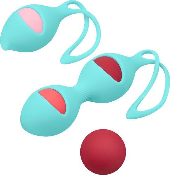 EIS Liefdesballen - Siliconen Set - Ø 3.5 cm - Mint