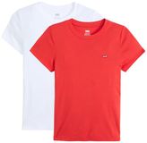 LEVI'S ® Shirt 'Essential Tee (2-Pack)' rood / wit
