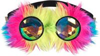Boland Partybril Rave Neon - Volwassenen - Pride