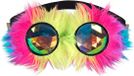Boland Partybril Rave Neon - Volwassenen - Pride