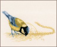 Lanarte Borduurpakket - Pimpelmees - 22 x 15 cm