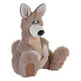 Wild Republic Snuggleluvs Kangoeroe-pluche dier met gewicht, 38 cm
