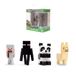 Jada Minecraft 9385138300W06 metalen figuur, 6,5 cm, willekeurige selectie (4 modellen: Steve Armor, Enderman, Panda, Lama), verzamelfiguur in doos, vanaf 8 jaar
