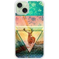 Apple Bedrukt siliconen hoesje compatibel met iPhone 15 Cerf swag