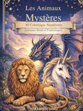 LES ANIMAUX MYSTERES: Livre de 80 coloriages numérotés d’animaux réels et fantastiques pour adultes