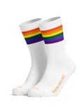 PIPPO Amsterdam Sportsokken 'PIPPO Pride Socken 3 Pack' wit