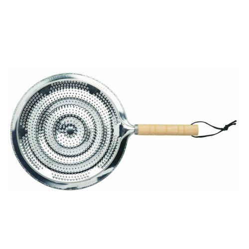 KitchenCraft Sudderplaat / Warmteverdeler met Houten Handgreep