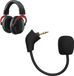 kwmobile Microfoon voor Gaming Headset - Geschikt voor Kingston HyperX Cloud / Cloud X / CloudX Core - 10 cm - Zwart