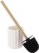 Tendance Toiletborstel Ibiza - Wit - Polyresin - H38 x D10 cm