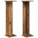 vidaXL Pieds de plantes 2 pièces Vieux bois 25 x 25,5 x 100,5 cm Bois traité
