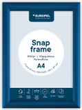 Europel Kliklijst – Posterlijst – A4 – 21 x 29,7 cm – 25mm – Aluminium – Blauw