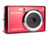 AgfaPhoto DC5200 Compact Camera - 21MP, CMOS, 1280x720 Video - Red