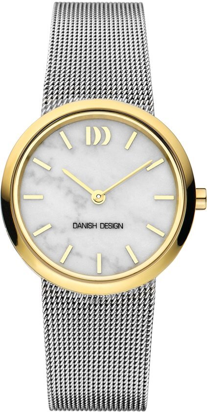 Danish Design IV65Q1211 horloge dames - zilver - edelstaal doubl