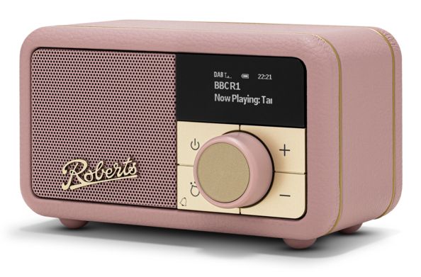 Roberts Radio Revival Petite 2 - FM/DAB+/BT radio - Dusty Pink