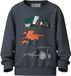 NAME IT Jongens Sweater Lange Mouw Katoen/Polyester Ombre Blue Maat 110
