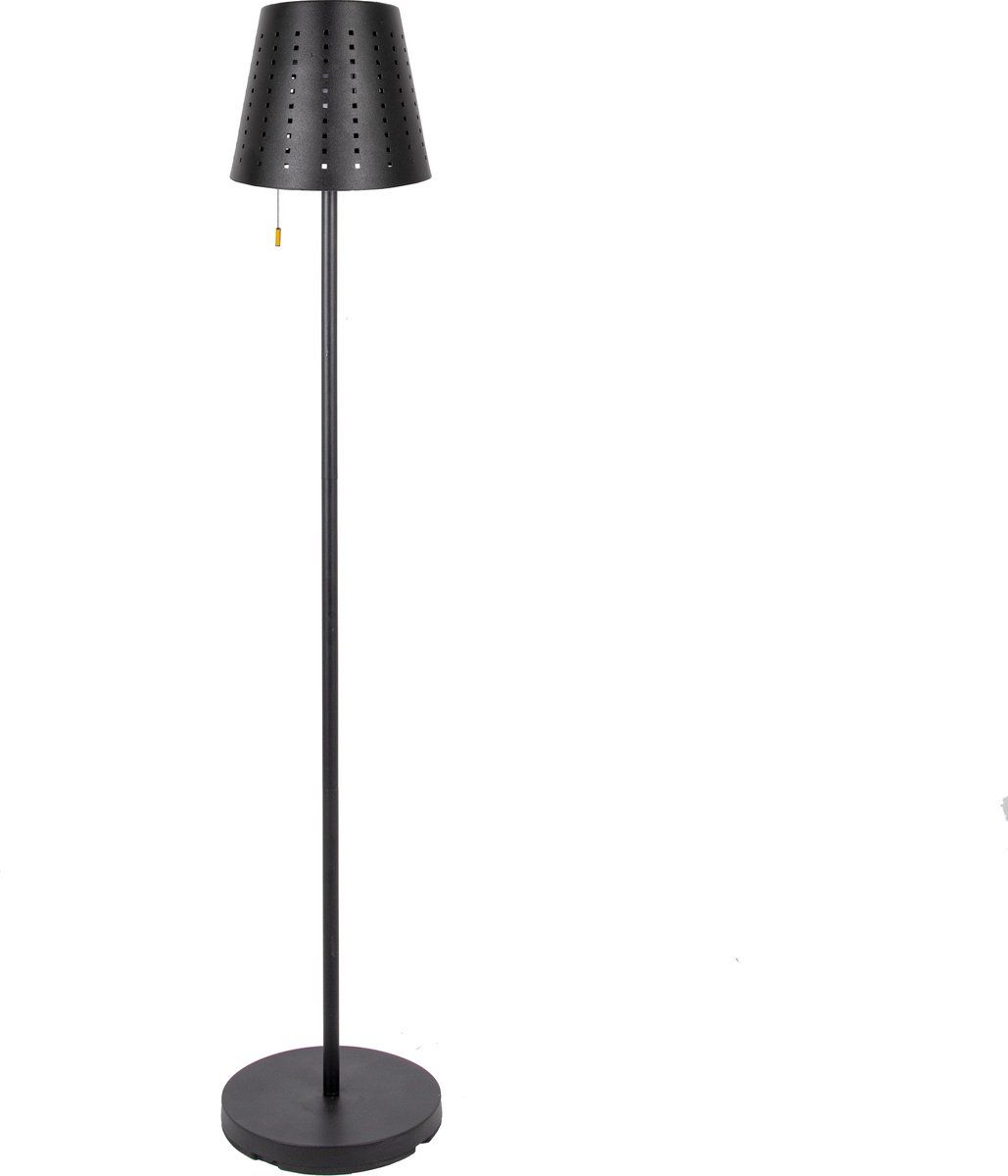 Bo-Camp Industrial - Staande lamp - Harter - Zwart